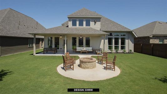 New construction Single-Family house 9118 Sierra Nevada Drive, Manvel, TX 77583 Design 3399W- photo 33 33