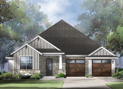 New construction Single-Family house Santorini, 114 Kent Street, Bastrop, TX 78602 - photo
