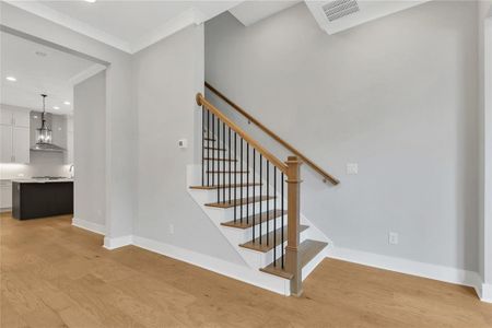 New construction Townhouse house 707 Morgan Drive, Woodstock, GA 30188 The Abbot - photo 7 7