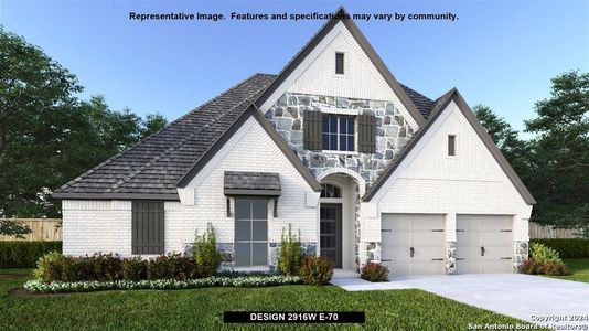 New construction Single-Family house 5741 Satchel Trail, New Braunfels, TX 78130 Design 2916W- photo 0 0