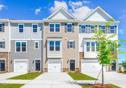 New construction Townhouse house 864 Parc Townes Drive, Unit 72, Wendell, NC 27591 - photo 0