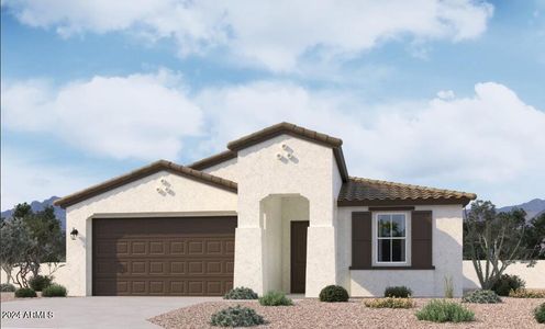 New construction Single-Family house 22891 E Lords Way, Queen Creek, AZ 85142 Sage Homeplan- photo 0