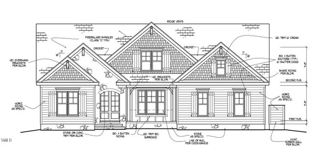 New construction Single-Family house 95 Colonial Trail Court, Pittsboro, NC 27312 - photo 0 0