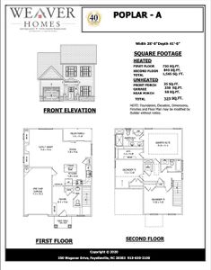 New construction Single-Family house Poplar, Fred Stone Road, Sanford, NC 27332 - photo