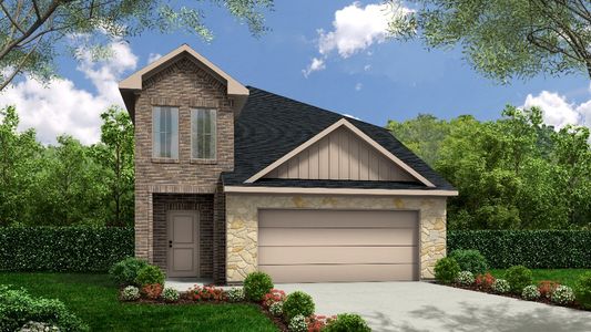 New construction Single-Family house Sparrow, 4407 Waterside Cove Lane, Houston, TX 77053 - photo