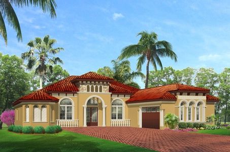 New construction Single-Family house The Palm Beach, Ocean Crest Drive, Palm Coast, FL 32137 - photo
