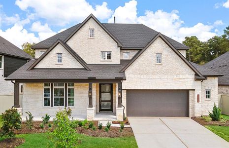 New construction Single-Family house 15224 Tree Swallow Court, Magnolia, TX 77354 Plan 3070AU - photo 0