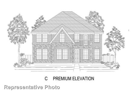 New construction Single-Family house 12810 Meadow Glen Trail, Rowlett, TX 75087 Princeton 2R-CW- photo 0