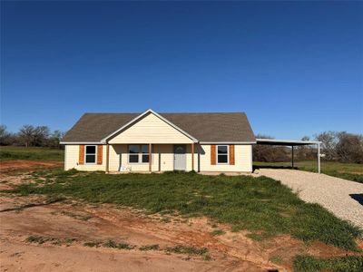New construction Single-Family house 708 Elm Tree Court, Poolville, TX 76487 - photo 0