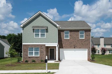 New construction Single-Family house 2469 Argento Circle, Dacula, GA 30019 Galileo- photo 0