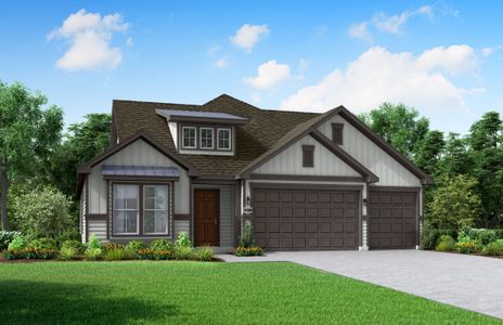 New construction Single-Family house 605 Crescent View Drive, Andice, TX 78628 - photo 4