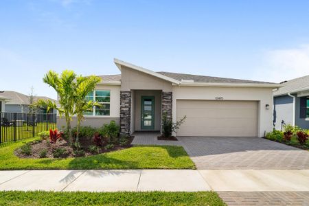 New construction Single-Family house 10495 Sw Orana Drive, Port Saint Lucie, FL 34987 Caledon- photo 0