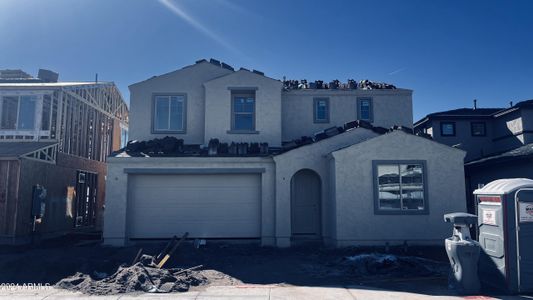 New construction Single-Family house 7815 E Quartet Avenue, Mesa, AZ 85212 Turquoise- photo 1 1