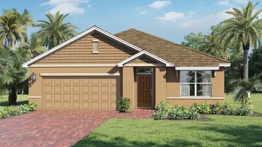 New construction Single-Family house 1085 Dugan Cir Se, Palm Bay, FL 32909 Aria- photo 0 0