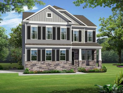 New construction Single-Family house Drexel, 150 Green Haven Boulevard, Youngsville, NC 27596 - photo