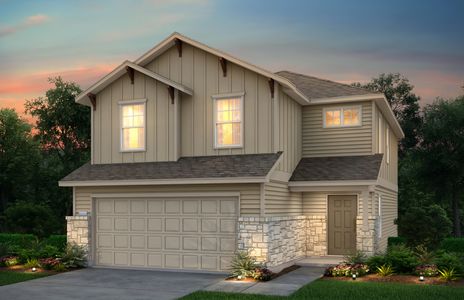 New construction Single-Family house Springfield, 513 Exploration Circle, Liberty Hill, TX 78642 - photo