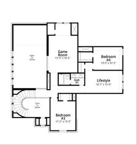 New construction Single-Family house 1703 Holly Oak Way, Fate, TX 75087 Regis Plan- photo 2 2