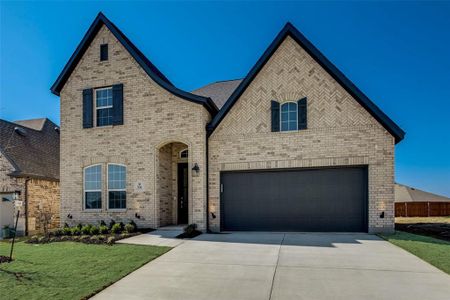 New construction Single-Family house 7616 Whisterwheel Way, Fort Worth, TX 76123 Sanger - SH 4436- photo 1 1