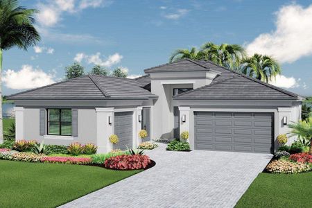 New construction Single-Family house 11960 Southwest Whitewater Falls, Port Saint Lucie, FL 34987 Caroline- photo 0