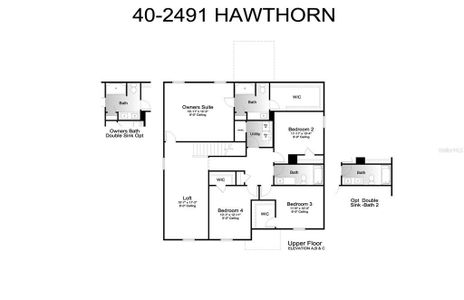 New construction Single-Family house 13015 Bluff Oak Way, Parrish, FL 34219 Hawthorn- photo 4 4