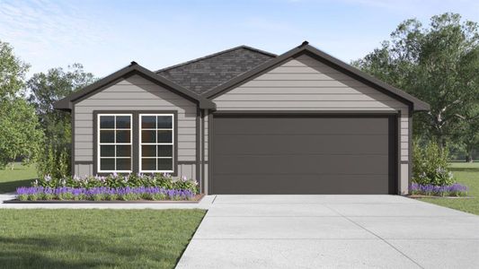 New construction Single-Family house 13709 Gunnison Grove Ave, Mustang Ridge, TX 78610 The Taylor- photo 0 0