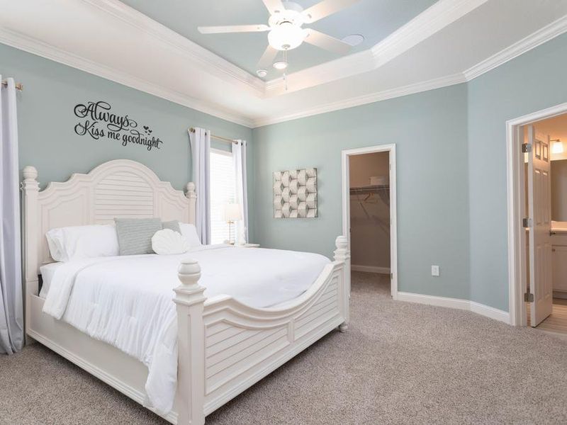 After a long day, your luxurious owner`s suite awaits - Shelby model home in Lake Alfred, FL