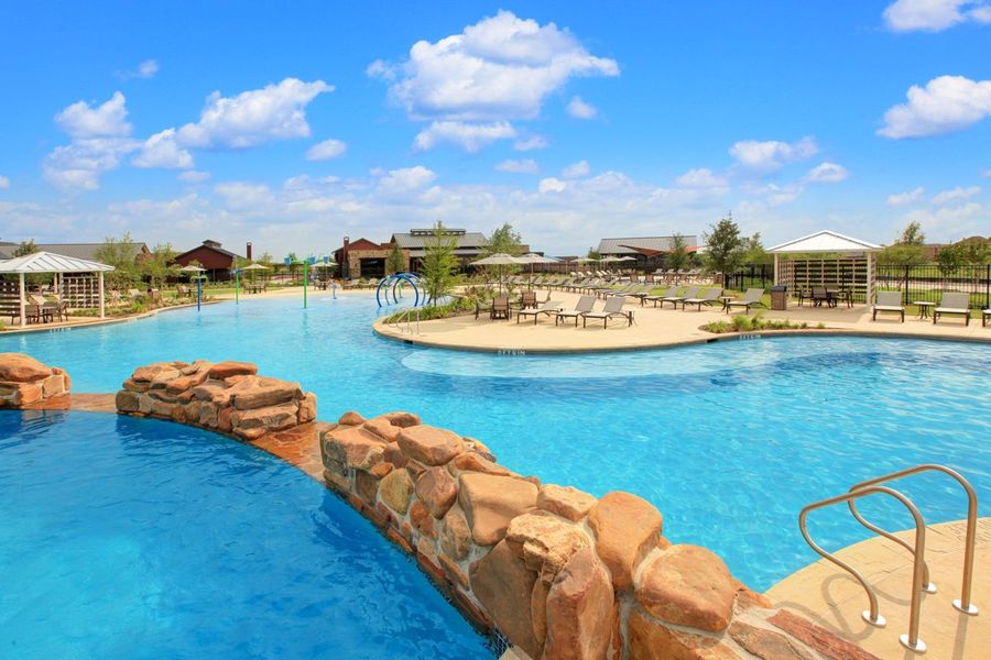 Community resort-style pool