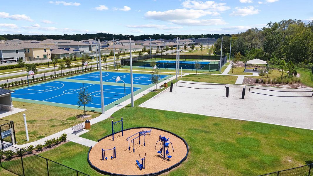 Exercise Area at Storey Creek by Landsea Homes