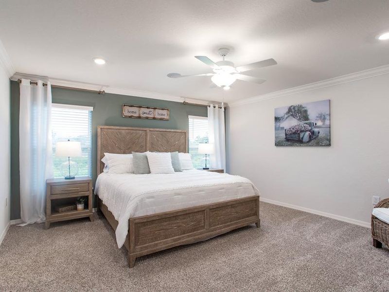 Relax in your private owner`s suite - Parker model home in Eagle Lake, FL