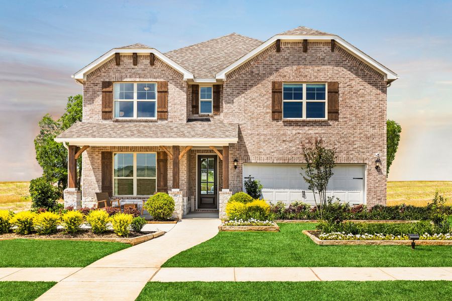 Keeneland Model Home Exterior