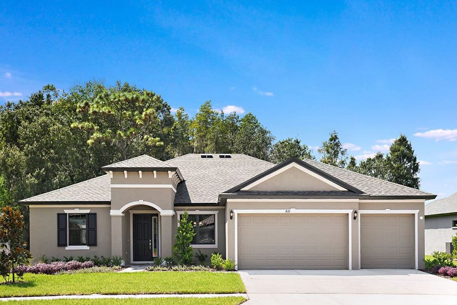 The Carlingford new construction home plan at Cross Creek by William Ryan Homes Tampa