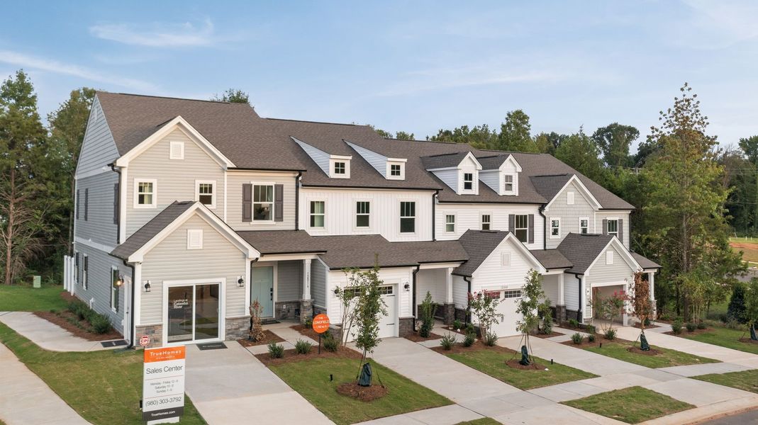 Villages at Mallard Creek Townhomes by True Homes in Charlotte - photo
