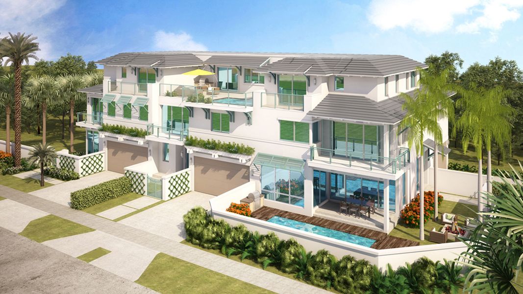 Seagate Beach Villas by Phoenix Custom Homes in Delray Beach - photo