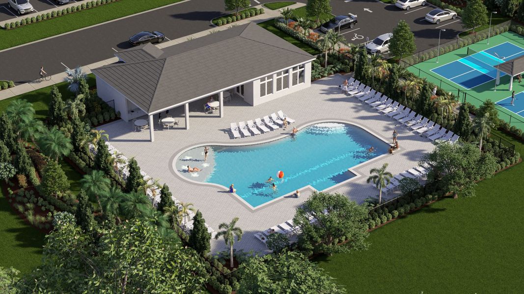 Resort-style Pool at Mosaic Amenity Center