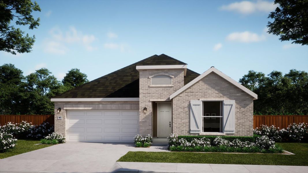 Elevation A | Ethan | Sage Collection – Freedom at Anthem in Kyle, TX by Landsea Homes