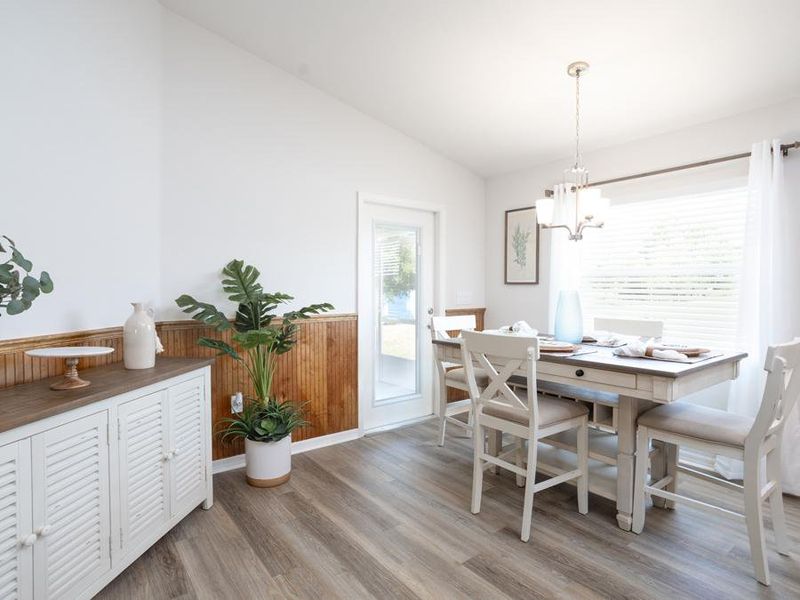 Meals are a delight in your sunny dining cafe - Peyton model home in Haines City, FL