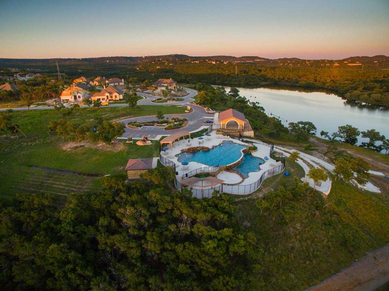 Lakeside at Tessera on Lake Travis: 50ft. lots by Highland Homes in Lago Vista - photo