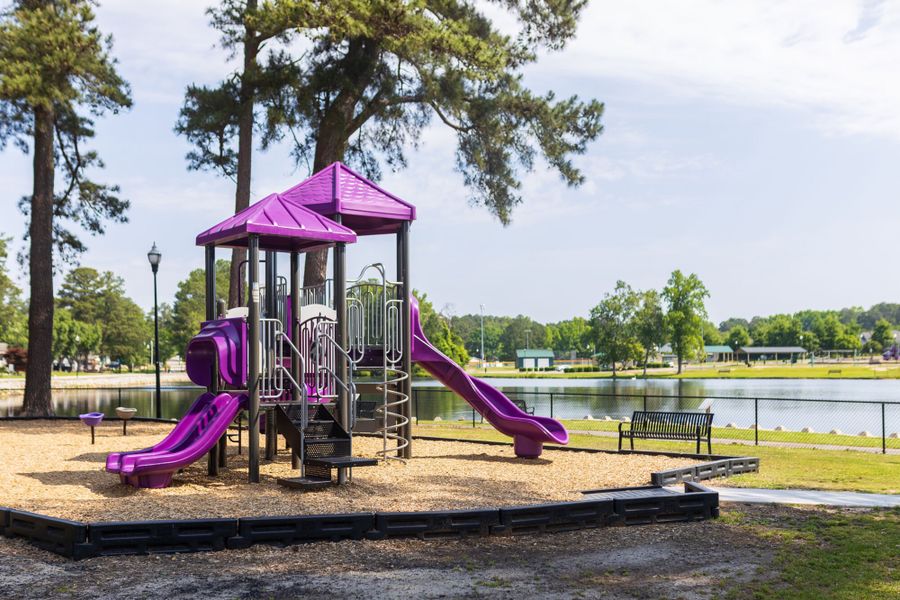 Jack Marley Park, Downtown Angier Playground