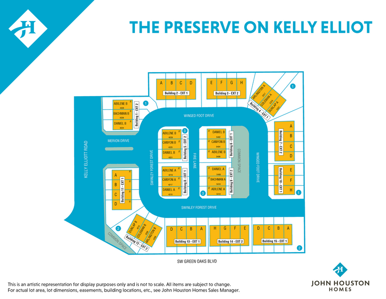 The Preserve on Kelly Elliot by John Houston Homes in Arlington - photo