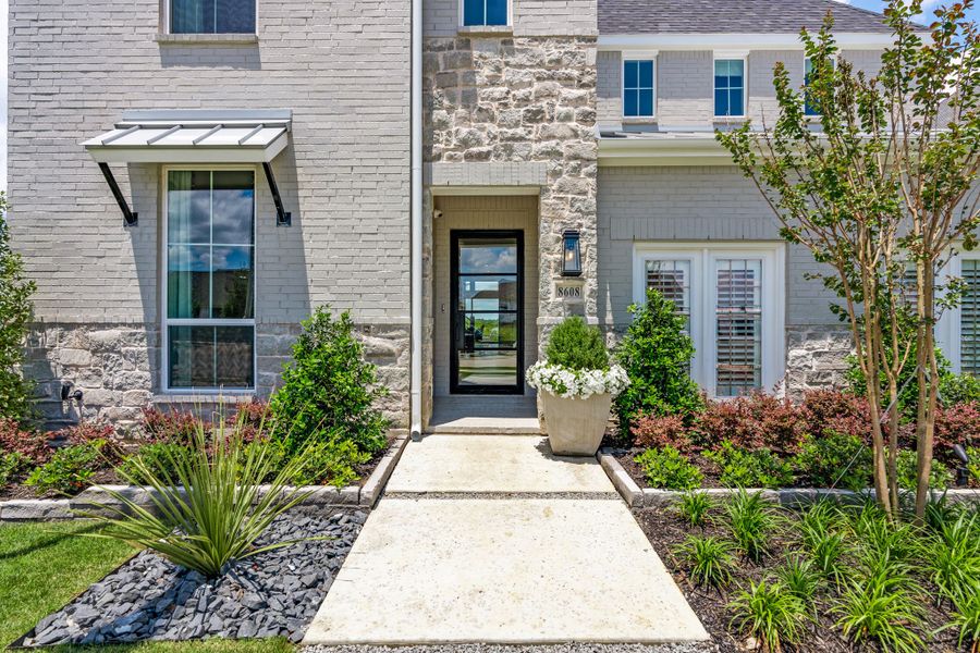 8608 Scotty's Lake Lane - Front Door- by American Legend Homes