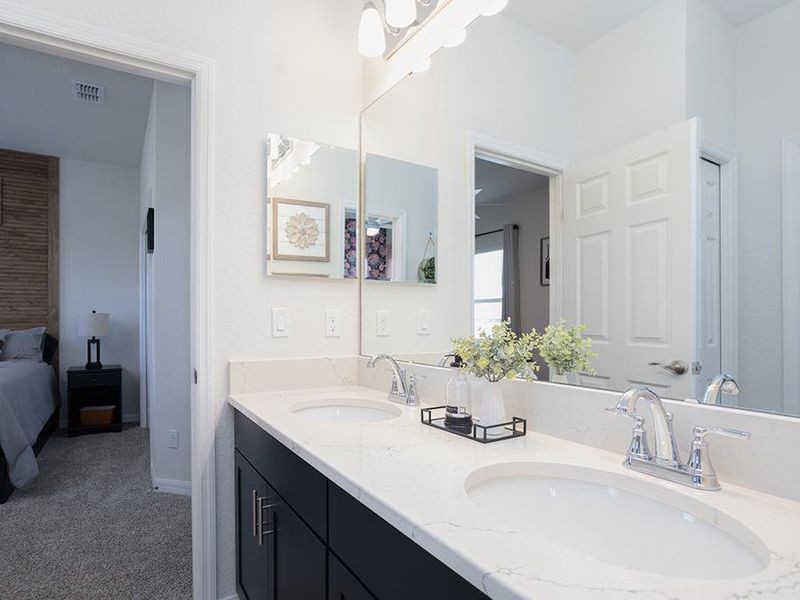 You`ll appreciate convenient features such as this Jack-and-Jill bath - Shelby model home in St. Cloud, FL