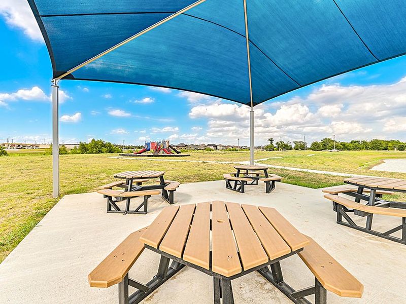 pavillion and playground