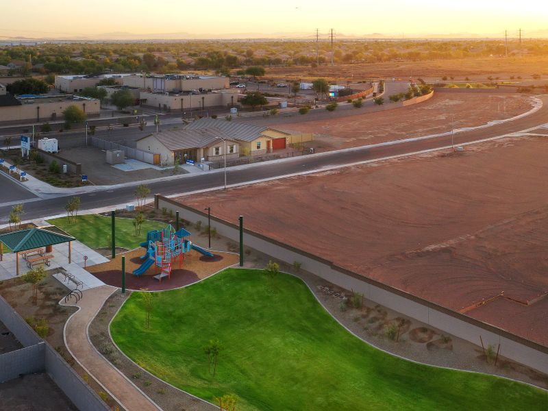Enjoy access to a playground, park, BBQ grills, and more at the amenity area in Hurley Ranch.