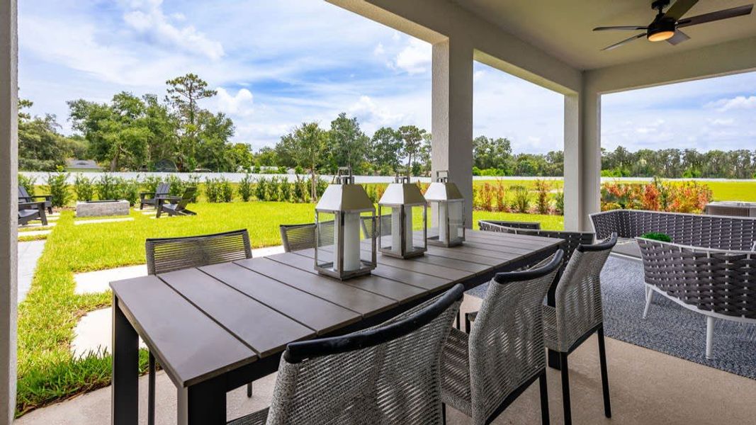 Look forward to peaceful nature right in your backyard | New Homes in Apopka, FL | Landsea Homes