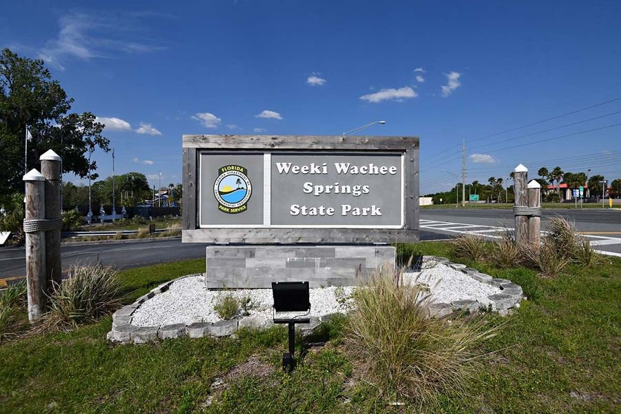 Weeki Wachee attraction park near Pinecone Reserve by William Ryan Homes Tampa