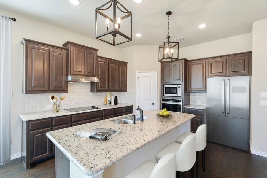 Kitchen | Concept 2440 at Chisholm Hills in Cleburne, TX by Landsea Homes