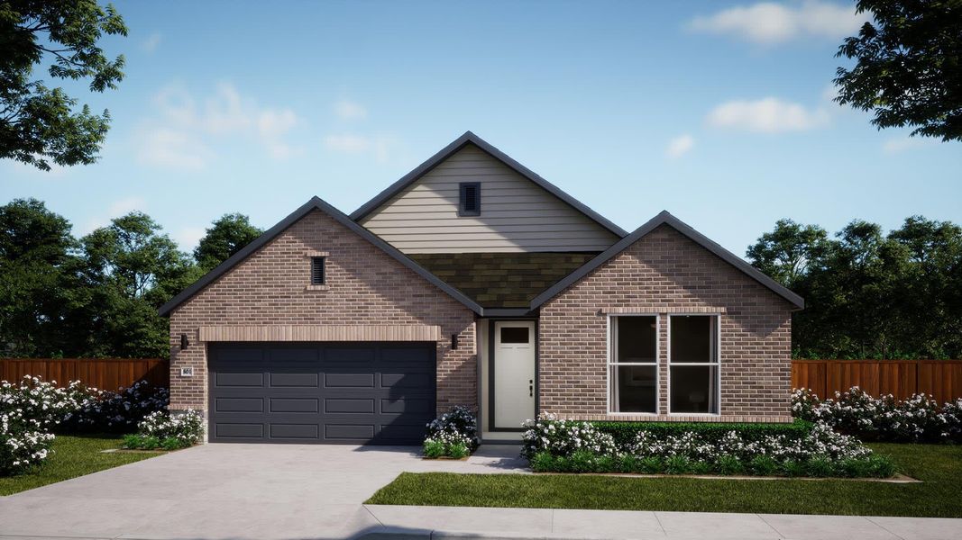 Elevation B | Ethen | Sage Collection – Freedom at Anthem in Kyle, TX by Landsea Homes