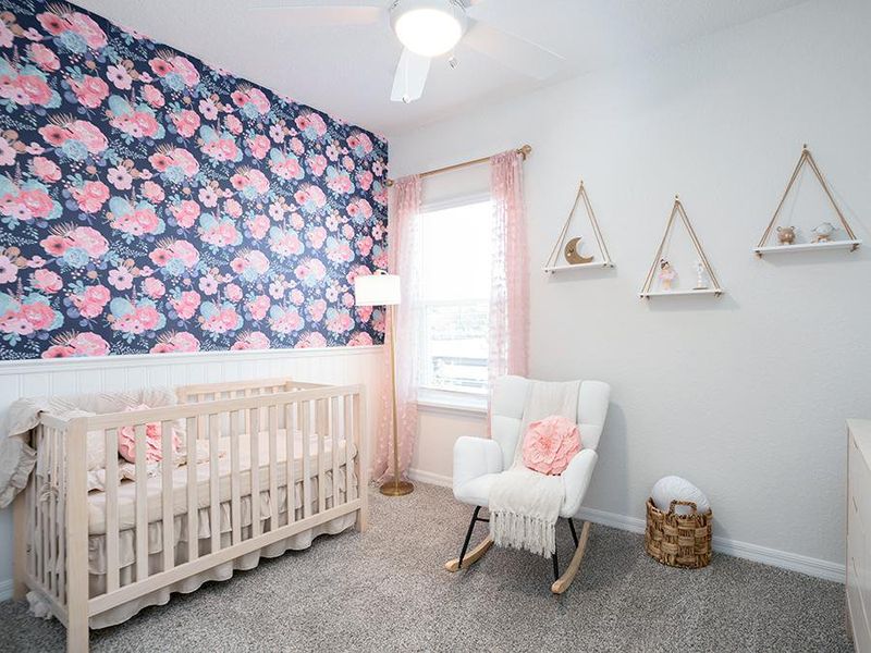 Versatile secondary bedrooms provide space for everyone in your household - Shelby model home in St. Cloud, FL