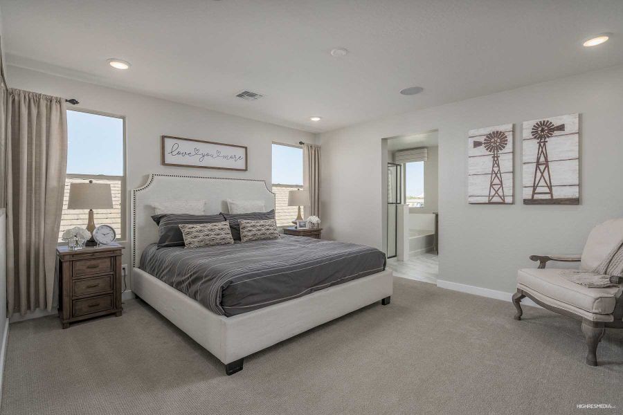 Primary Bedroom | Aspen | Northern Farms | New homes in Waddell, Arizona | Landsea Homes