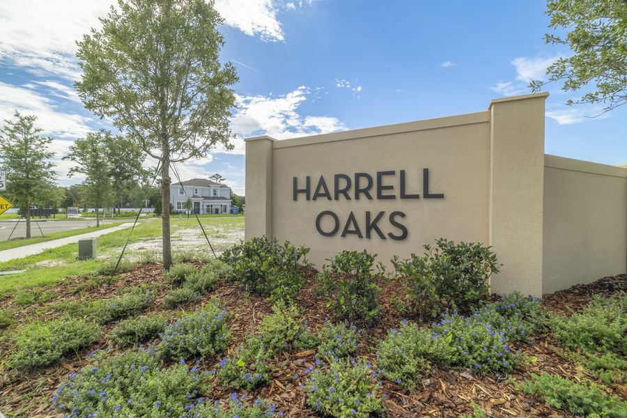 Entry Monument | Harrell Oaks in Orlando, FL | Landsea Homes